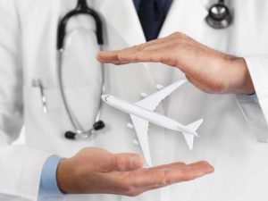 turismo médico en España - avion