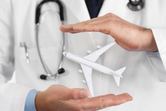 turismo médico en España - avion